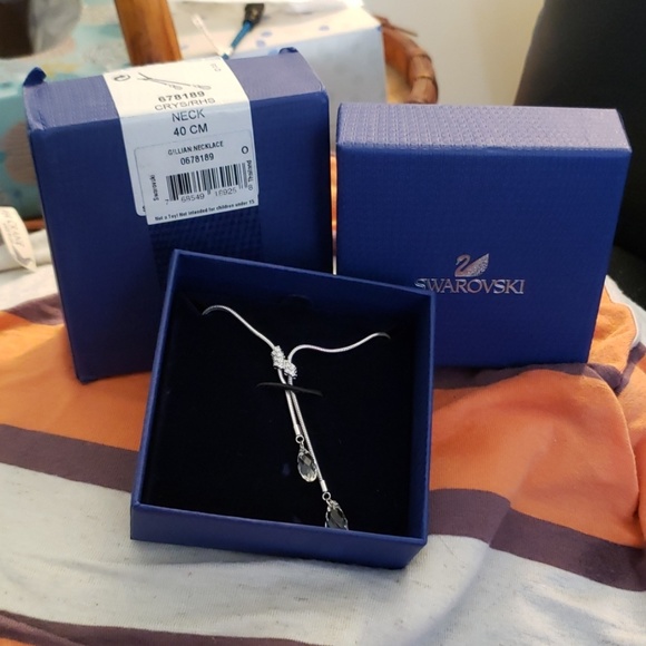Swarovski Jewelry - Swarovski Gillian Teardrop Crystal Necklace